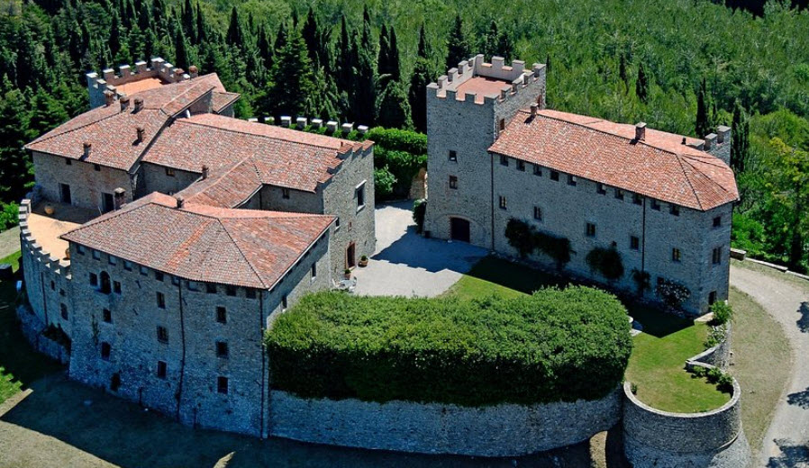 Castello di Montegiove, Italy